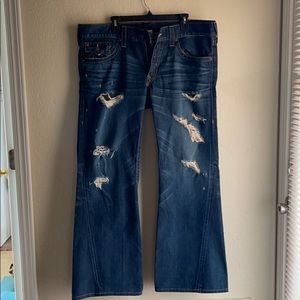 True Religion Distressed Joey Strange Brew